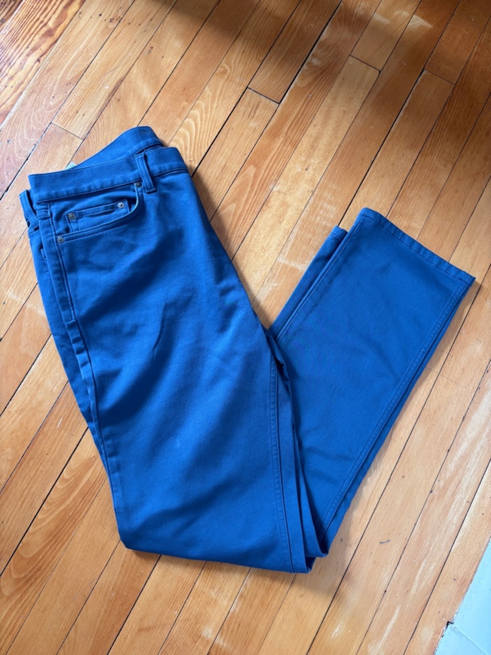 Banana Republic Men's Chinos in Blue - The Traveler Slim